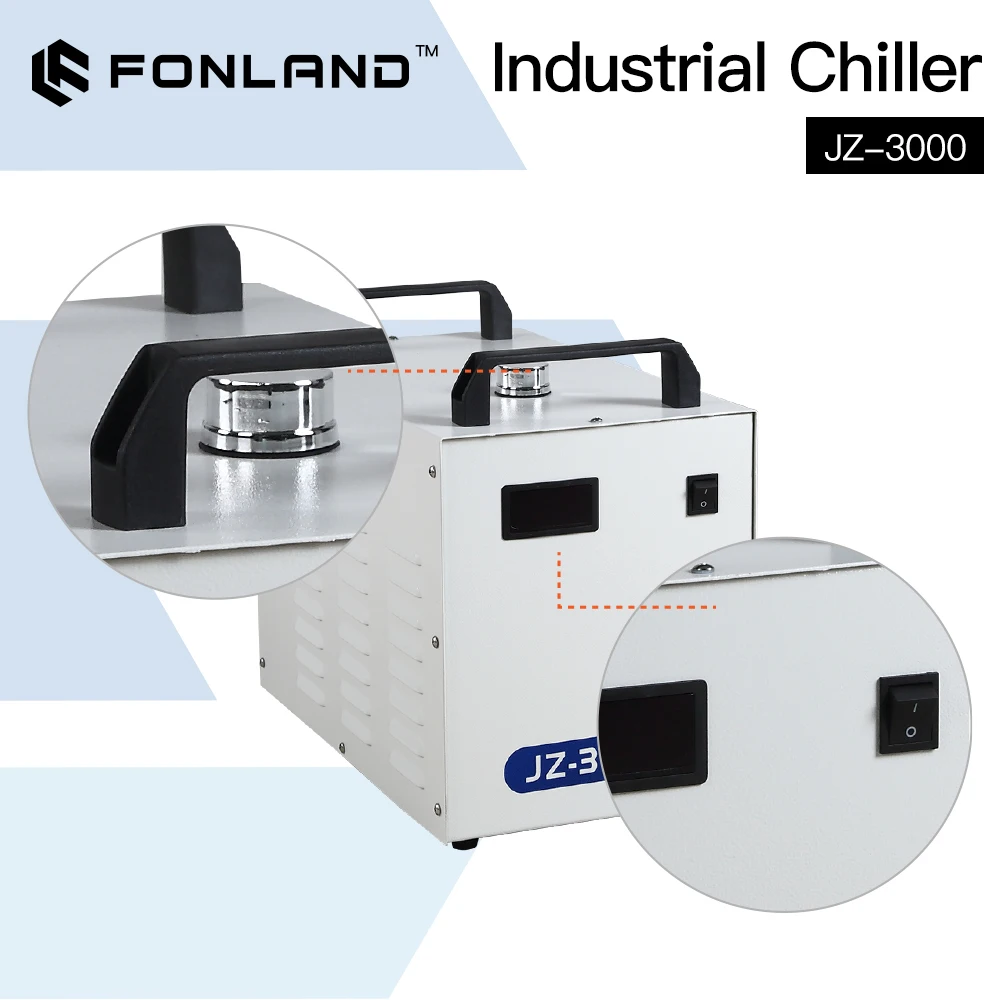 FONLAND JZ-3000 DG110V AG220V  - Laser Industrial Chiller ulasan dan harga