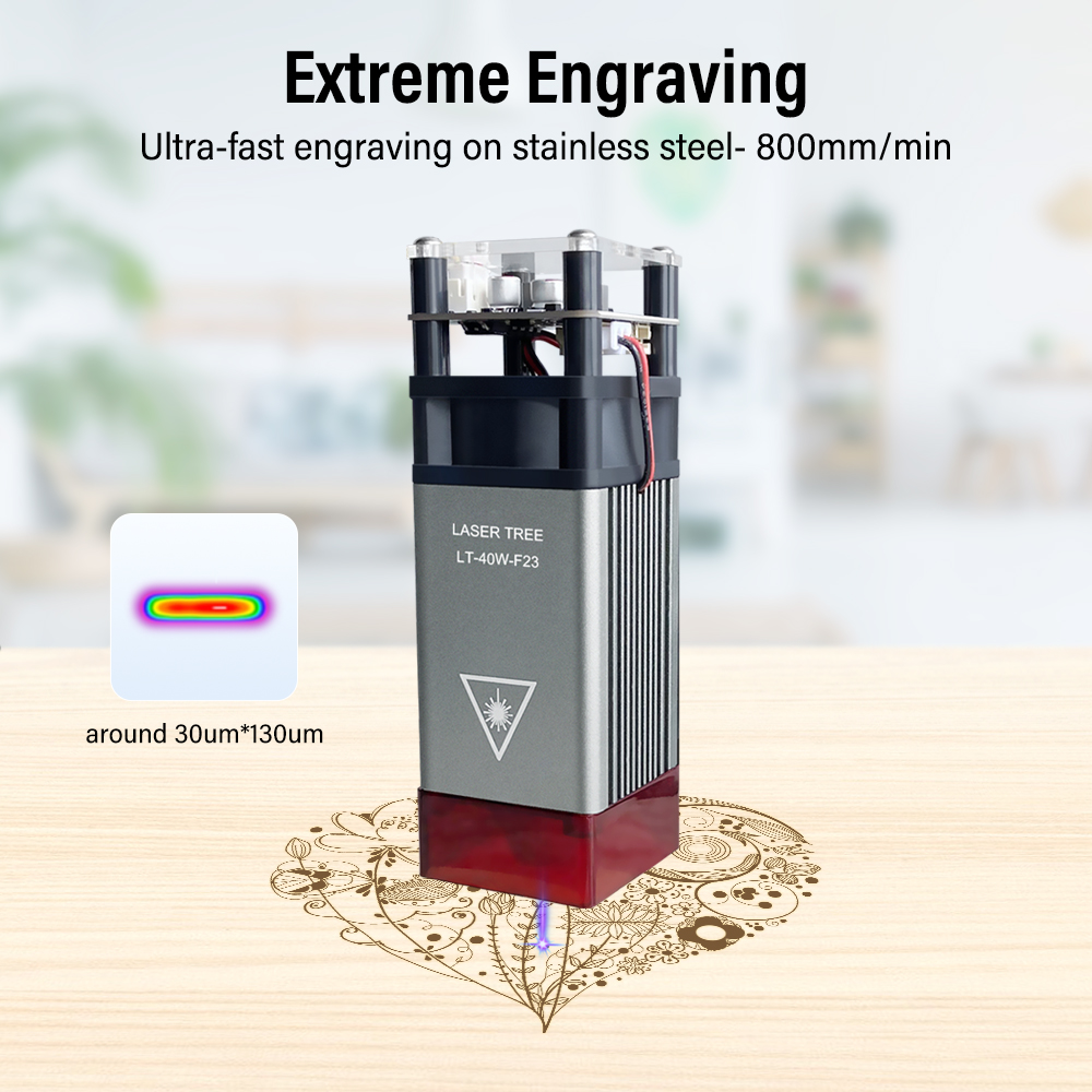 LASER TREE 4w 5W Laser Module  - Industrial Laser Engraver ulasan dan harga